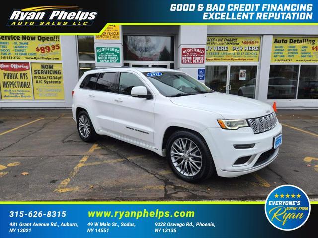 used 2017 Jeep Grand Cherokee car, priced at $22,875