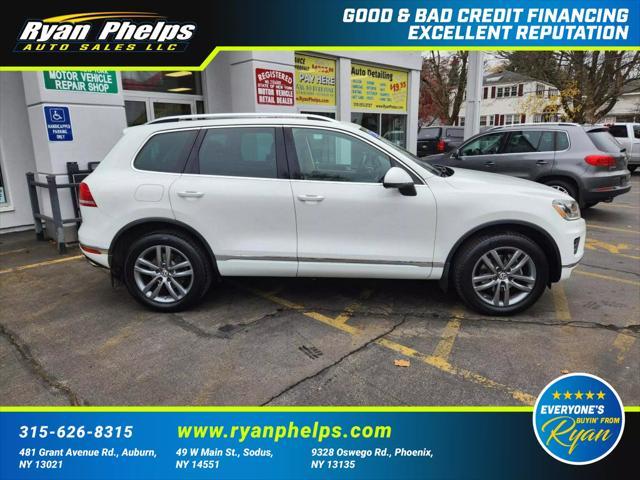 used 2016 Volkswagen Touareg car, priced at $16,495