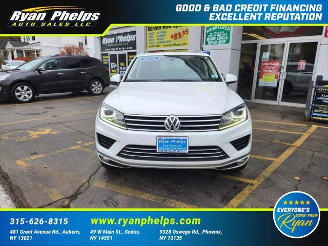 used 2016 Volkswagen Touareg car, priced at $16,495