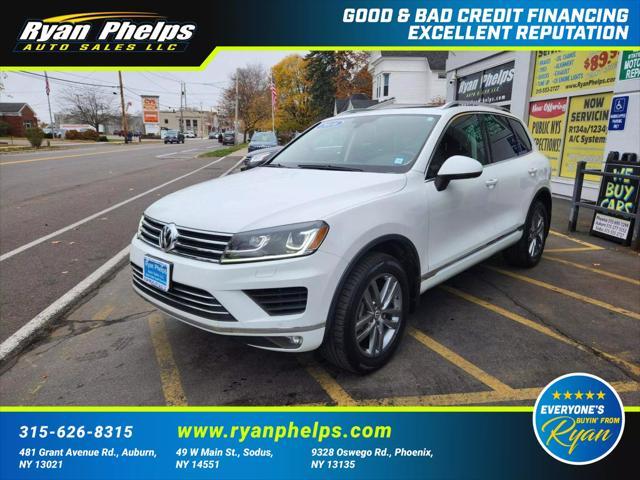 used 2016 Volkswagen Touareg car, priced at $16,495