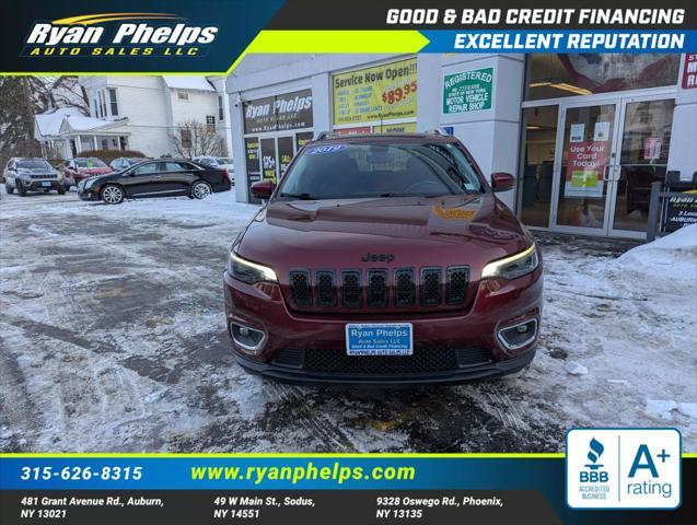 used 2019 Jeep Cherokee car, priced at $22,995