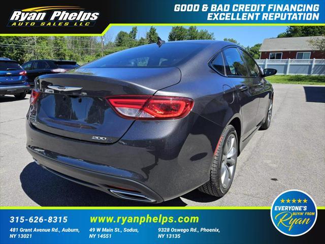 used 2016 Chrysler 200 car, priced at $15,995