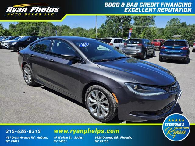 used 2016 Chrysler 200 car, priced at $15,995