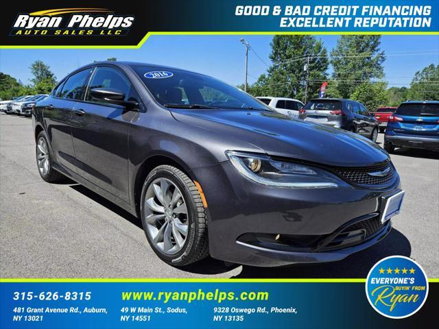 used 2016 Chrysler 200 car, priced at $15,995