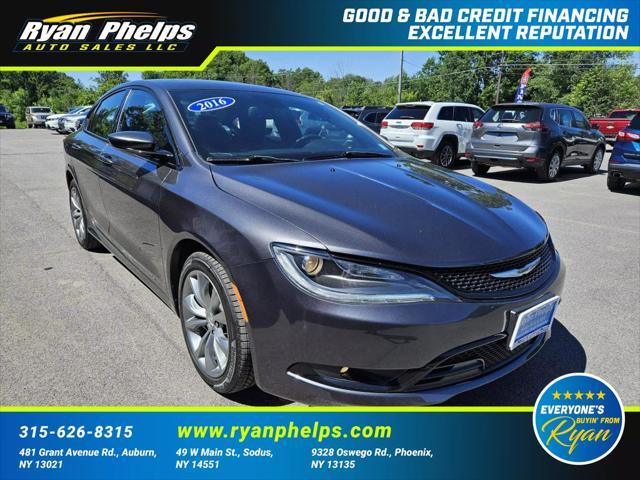 used 2016 Chrysler 200 car, priced at $15,995