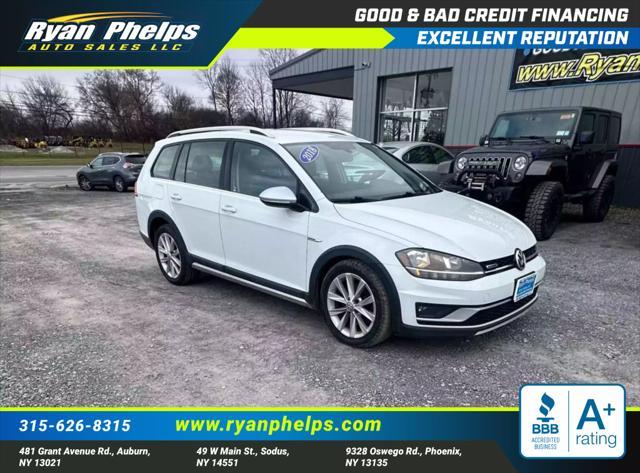 used 2018 Volkswagen Golf Alltrack car, priced at $20,355