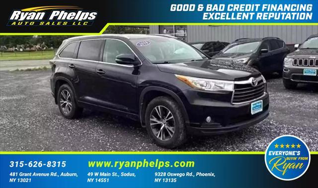 used 2016 Toyota Highlander car, priced at $18,995