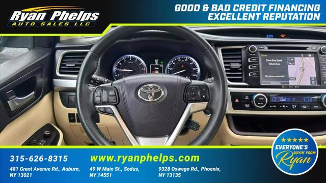 used 2016 Toyota Highlander car, priced at $18,995