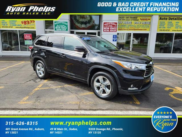 used 2015 Toyota Highlander car, priced at $22,655