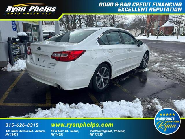 used 2017 Subaru Legacy car, priced at $17,995