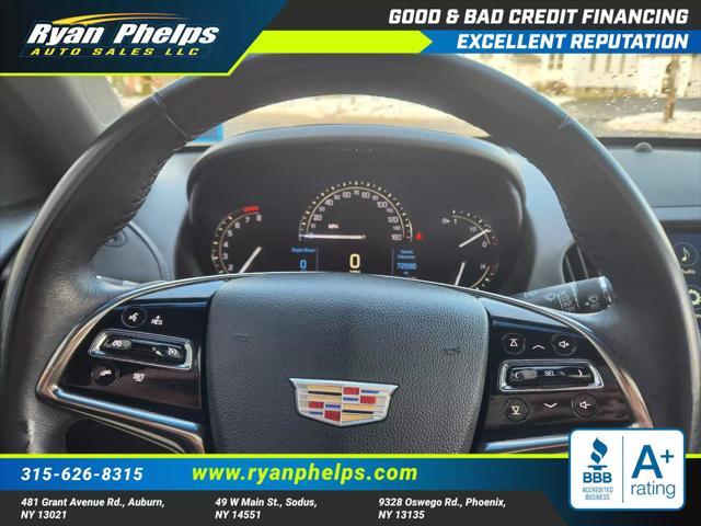 used 2018 Cadillac ATS car, priced at $16,995