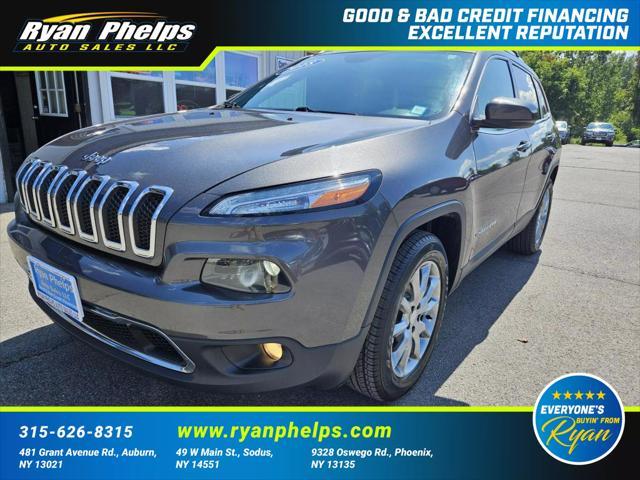 used 2018 Jeep Cherokee car, priced at $19,355