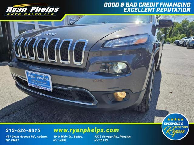 used 2018 Jeep Cherokee car, priced at $19,355