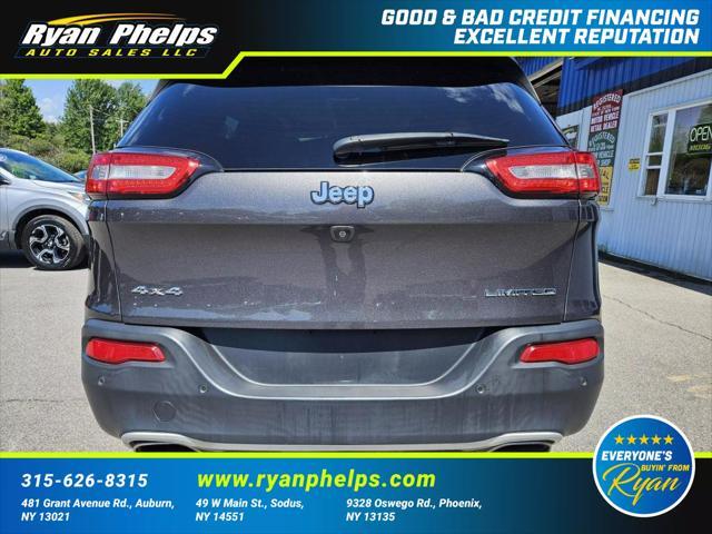 used 2018 Jeep Cherokee car, priced at $19,355