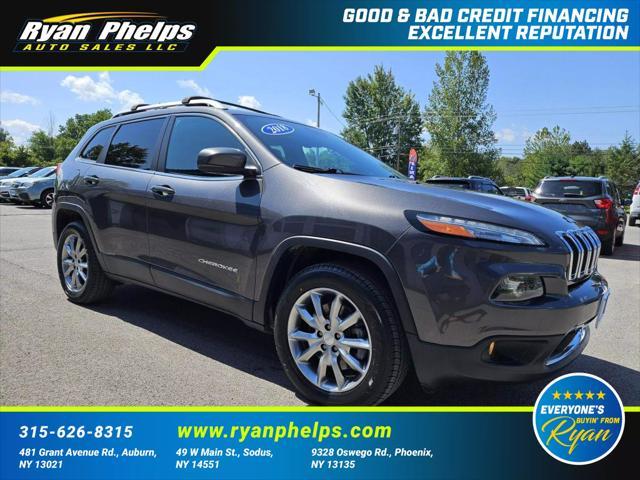 used 2018 Jeep Cherokee car, priced at $19,355