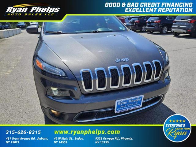 used 2018 Jeep Cherokee car, priced at $19,355