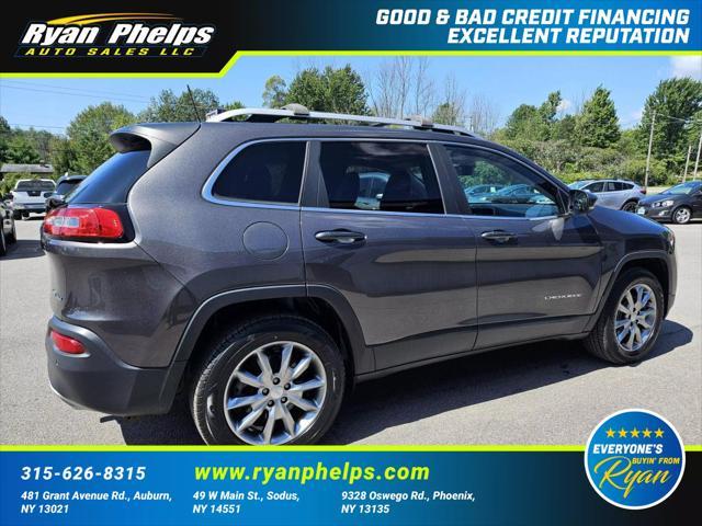 used 2018 Jeep Cherokee car, priced at $19,355