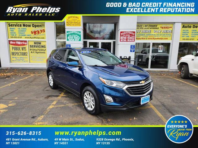 used 2021 Chevrolet Equinox car, priced at $23,395