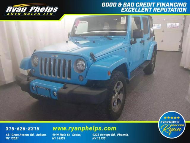 used 2017 Jeep Wrangler Unlimited car, priced at $23,995