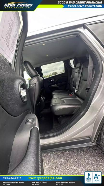 used 2019 Jeep Cherokee car, priced at $19,875