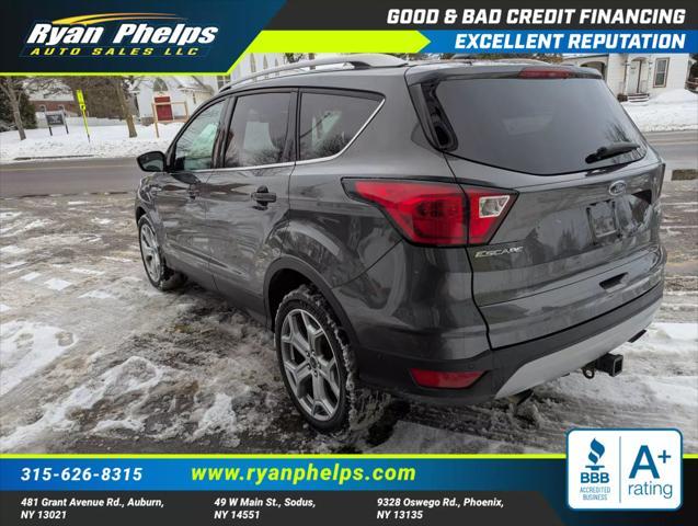 used 2019 Ford Escape car, priced at $18,995