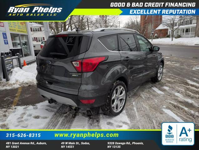 used 2019 Ford Escape car, priced at $18,995