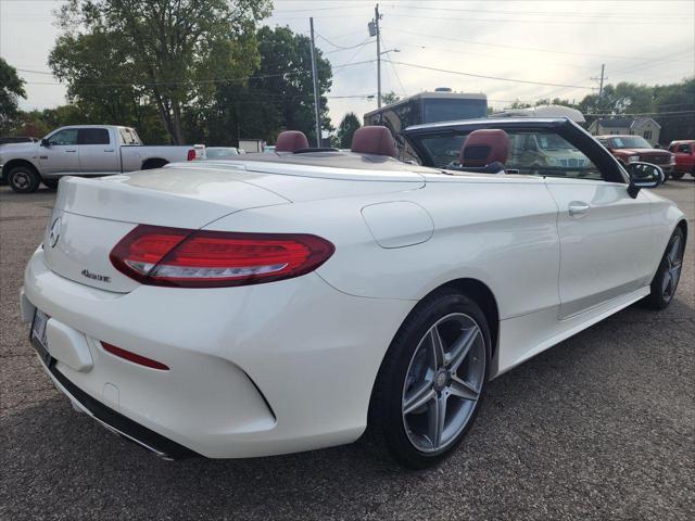 used 2017 Mercedes-Benz C-Class car, priced at $34,995