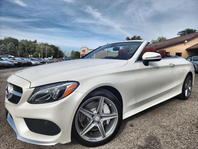 used 2017 Mercedes-Benz C-Class car, priced at $34,995