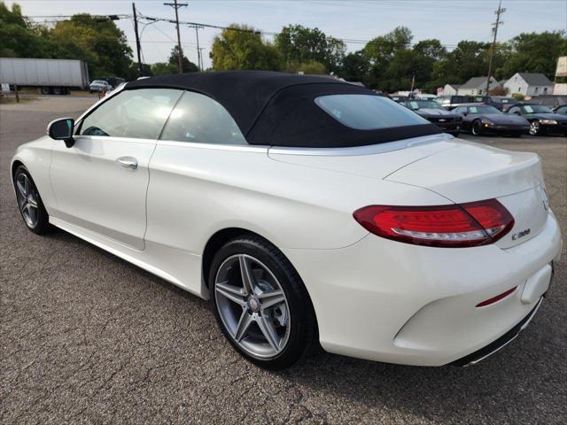 used 2017 Mercedes-Benz C-Class car, priced at $34,995