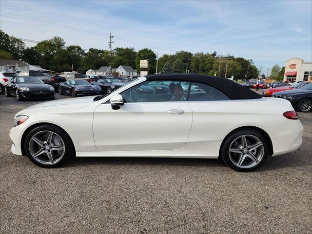 used 2017 Mercedes-Benz C-Class car, priced at $34,995