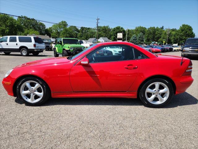 used 2003 Mercedes-Benz SLK-Class car, priced at $14,995