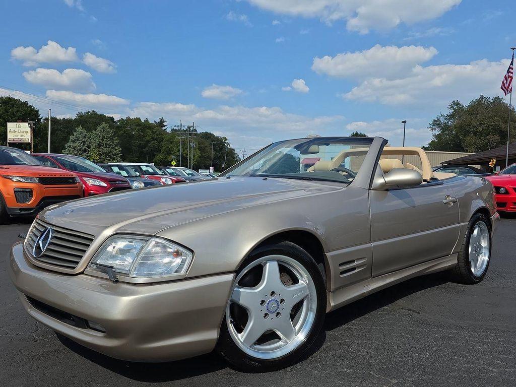 used 2001 Mercedes-Benz SL-Class car, priced at $17,995