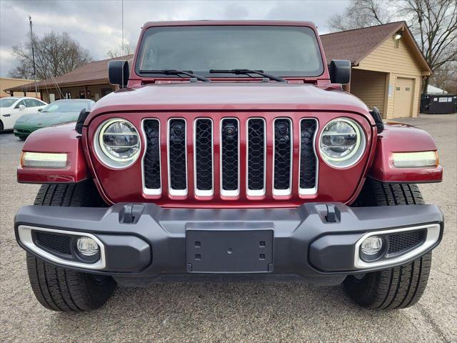 used 2021 Jeep Wrangler Unlimited car, priced at $44,995