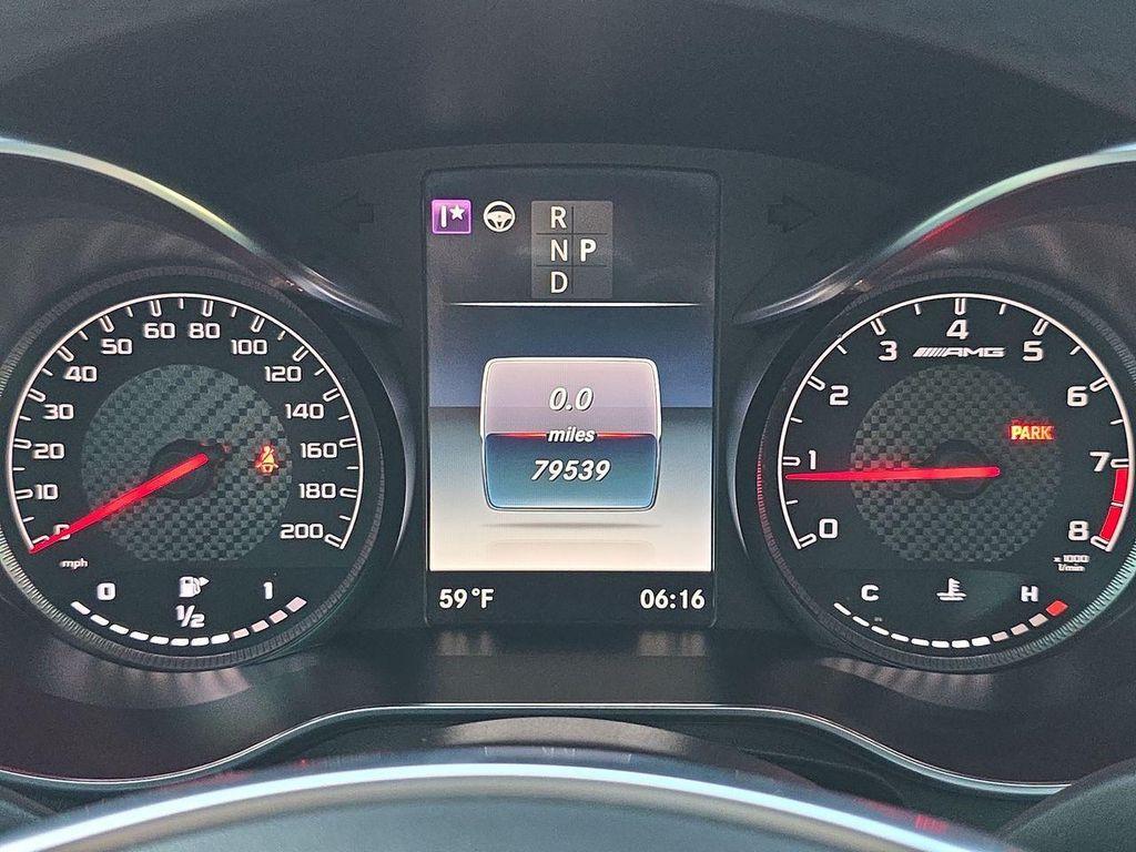 used 2019 Mercedes-Benz AMG GLC 63 car, priced at $39,995