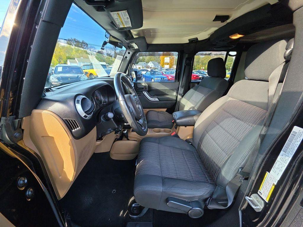 used 2011 Jeep Wrangler Unlimited car, priced at $15,995