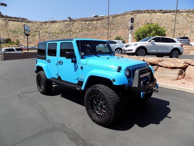 used 2017 Jeep Wrangler Unlimited car, priced at $30,998
