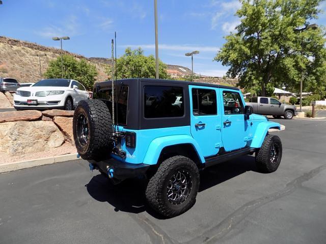 used 2017 Jeep Wrangler Unlimited car, priced at $30,998
