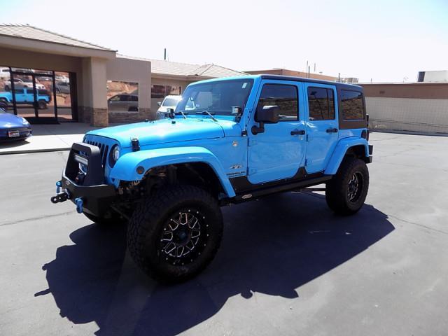 used 2017 Jeep Wrangler Unlimited car, priced at $30,998