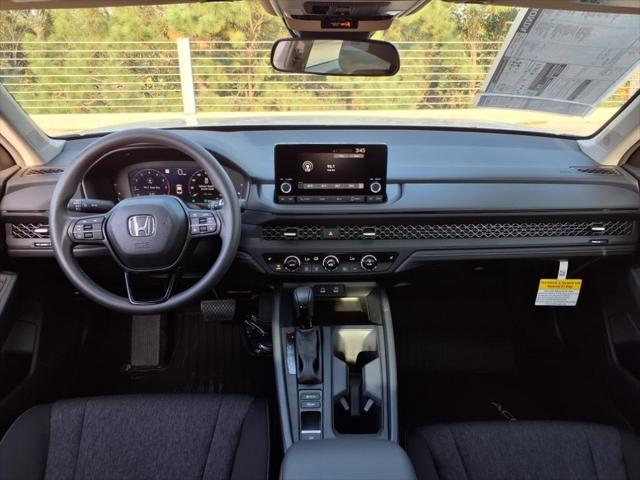 new 2025 Honda Accord car, priced at $31,279