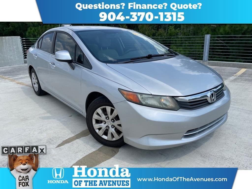 used 2012 Honda Civic car, priced at $8,231