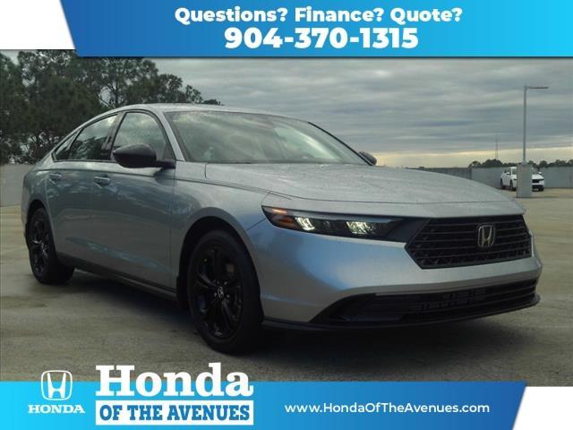 new 2025 Honda Accord car, priced at $31,884