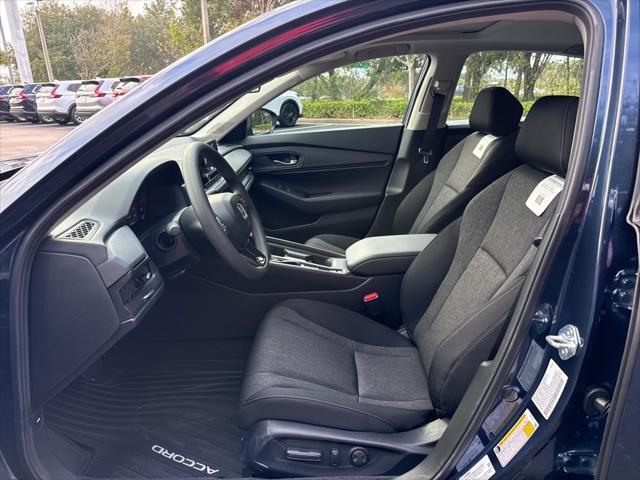 new 2025 Honda Accord car, priced at $30,255
