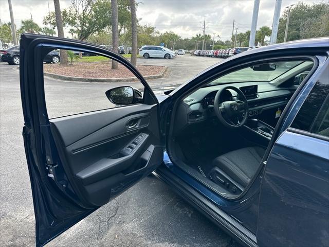 new 2025 Honda Accord car, priced at $30,255
