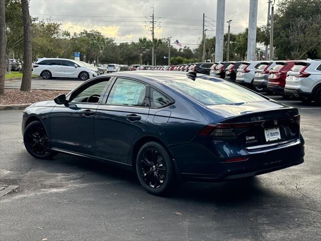 new 2025 Honda Accord car, priced at $30,255