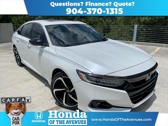 used 2022 Honda Accord car, priced at $25,977