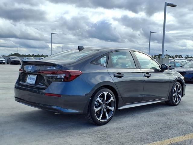 new 2025 Honda Civic Hybrid car, priced at $31,680