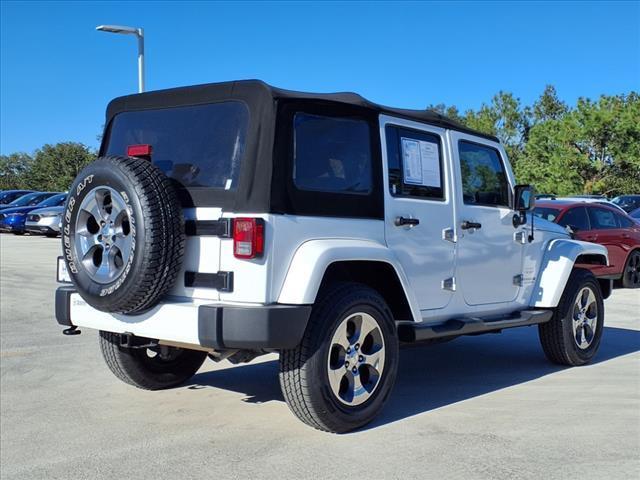 used 2017 Jeep Wrangler Unlimited car, priced at $24,893