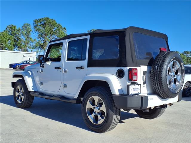 used 2017 Jeep Wrangler Unlimited car, priced at $24,893