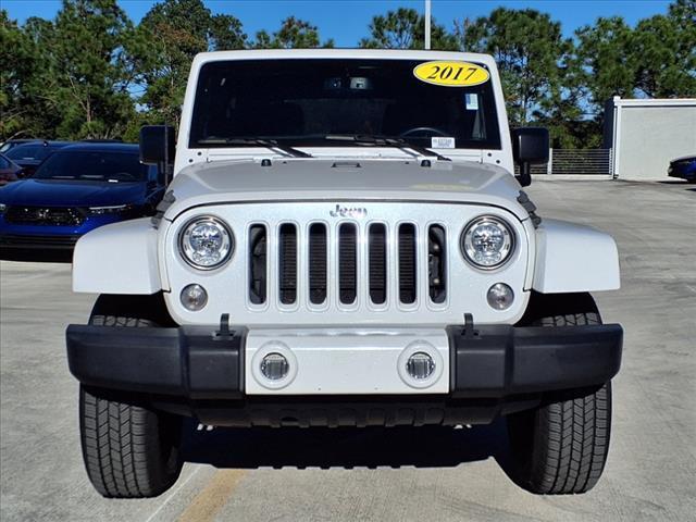 used 2017 Jeep Wrangler Unlimited car, priced at $24,893