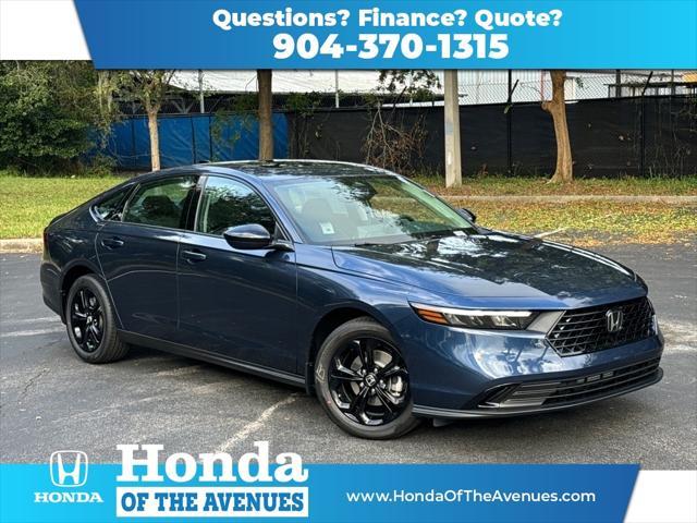 new 2025 Honda Accord car, priced at $30,558